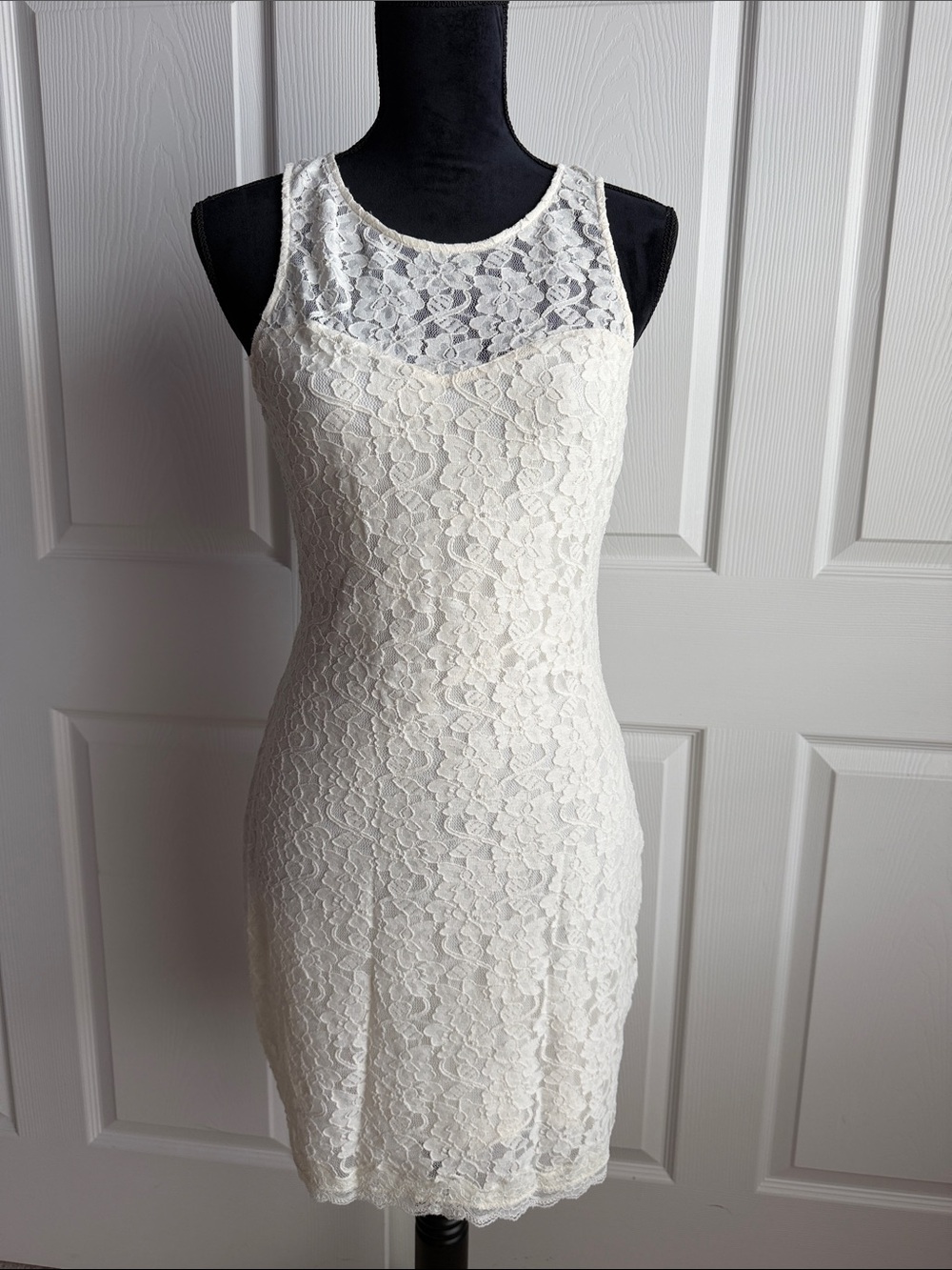 Ivory Lace Express Dress